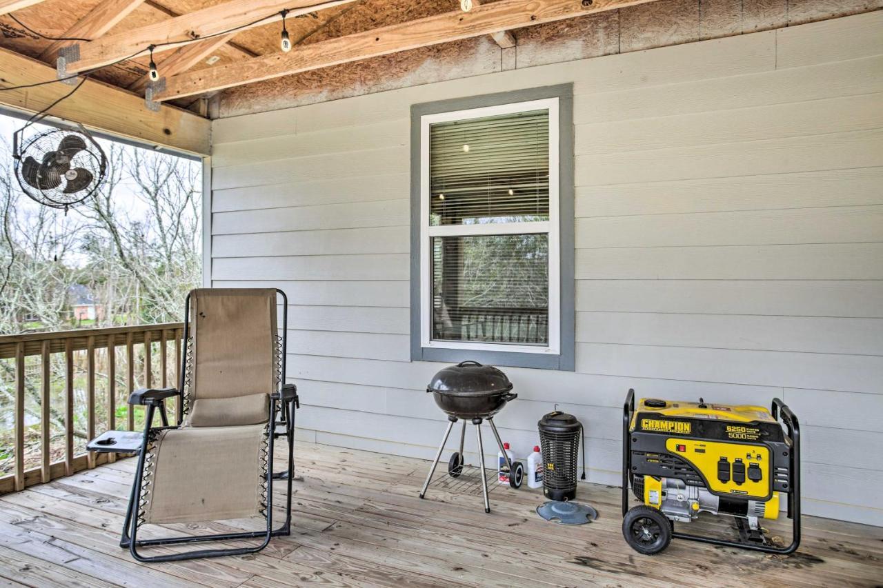 Waterfront Bay St Louis Beach House With Deck! Bay St. Louis Exterior photo