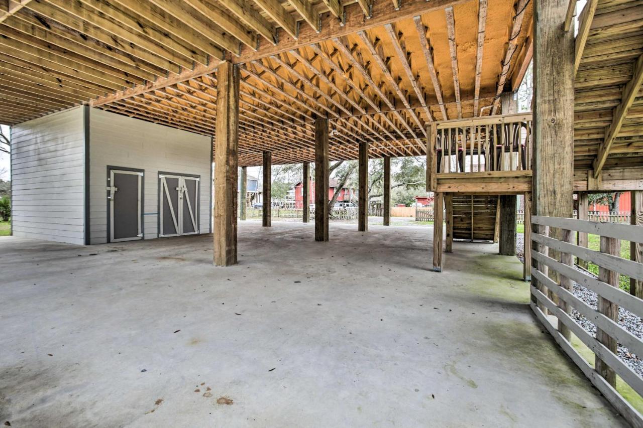 Waterfront Bay St Louis Beach House With Deck! Bay St. Louis Exterior photo