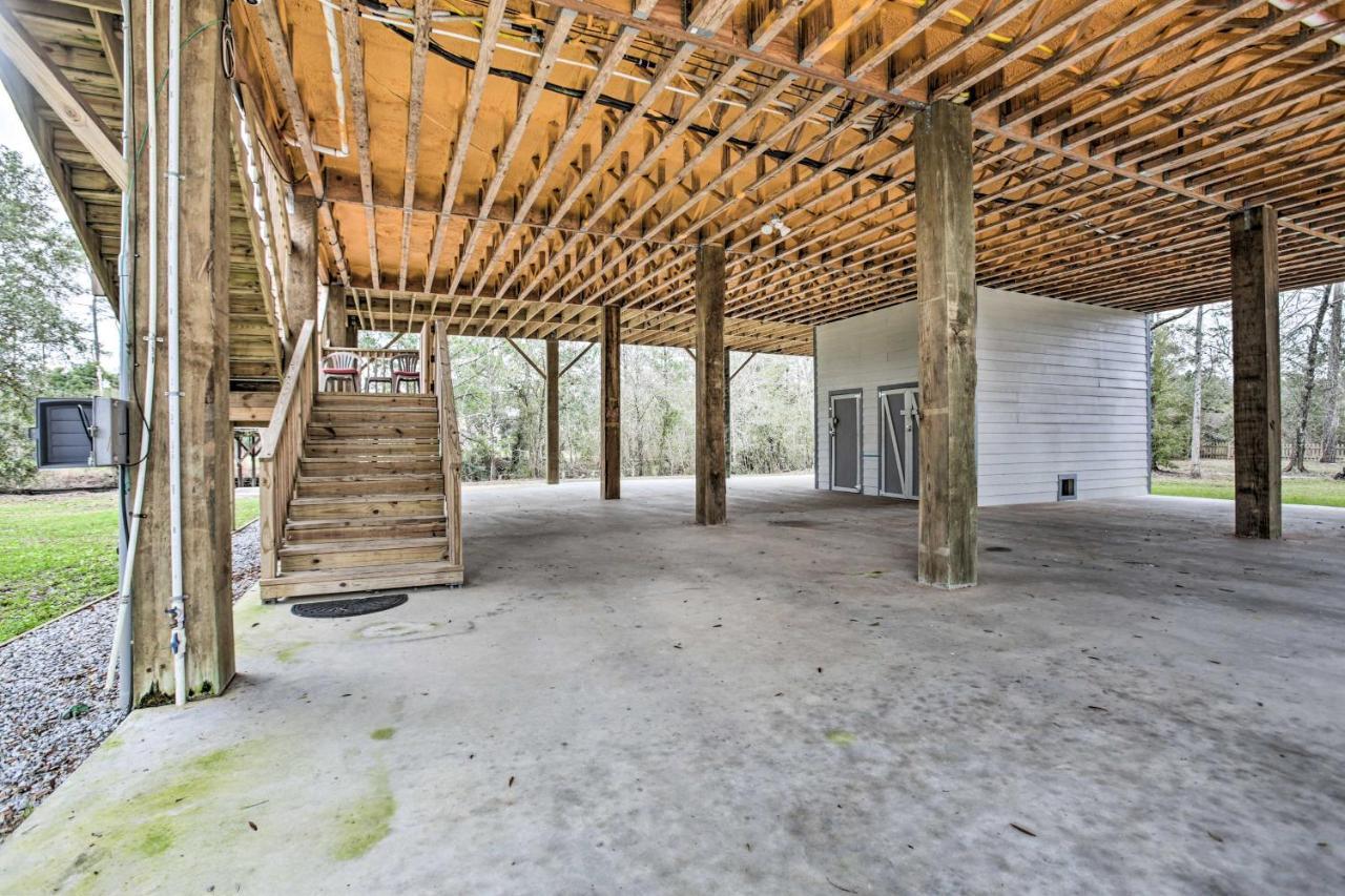 Waterfront Bay St Louis Beach House With Deck! Bay St. Louis Exterior photo
