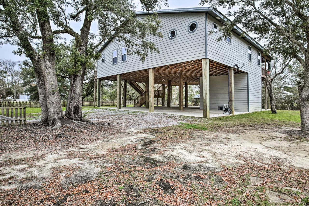 Waterfront Bay St Louis Beach House With Deck! Bay St. Louis Exterior photo